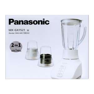 خلاط كهربائي مع مطحنة عدد 2×1 Panasonic MX-GX1521 