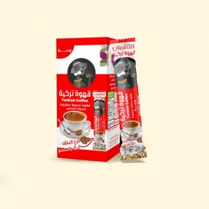 قهوة تركية سريعة التحضير محمصة مطحونة بدون هيل Turkish Coffee