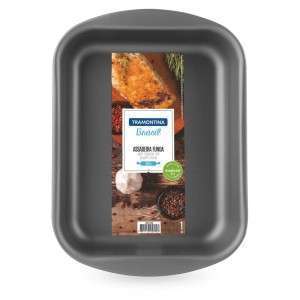 صينية فرن من الألومنيوم العميق مع طلاء داخلي غير لاصق 28 سم ماركة TRAMONTINA 20051/028