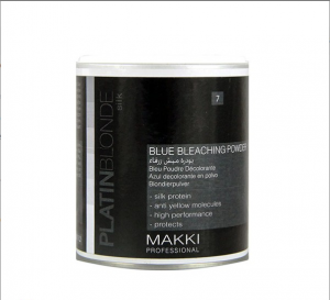 بودرة ميش زرقاء 150 غ Makki Blue Hair Bleaching Powder Box