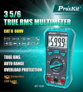 جهاز ملتميتر من شركة Proskit التايوانية MT-1236