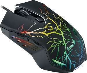 MOUSE GENIUS GAMING X-G300 PRECISION WITH BACK LIGHT