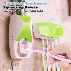 حمالة معجون اسنان + فراشي اسنان 