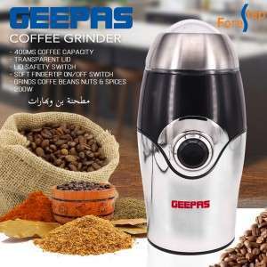 مطحنة قهوة ستانلس GEEPAS QL-005A 200W