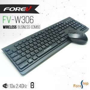 كيبورد Forev  Wireless Keyboard &Mouse Combo FV-W306