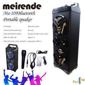 سبيكر بلوتوث موديل MA109  مع اضاءة