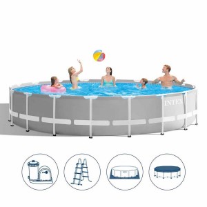 مسبح انتكس دائري كبير PRISM FRAMETM PREMIUM POOL SET INTEX 26756