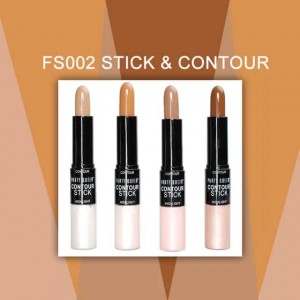 ستيك كونتور للوجه وهايلايتر PARTY QUEEN Double contour/highlight pen FS002