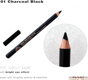 قلم كحل للعين MORE Rich Colour Caring Kajal - اسود فحمي