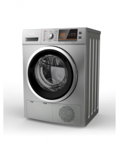 نشافة هاي لايف حوض 10 كغ -لون فضي  -شاشة ديجيتال HLHPD10G