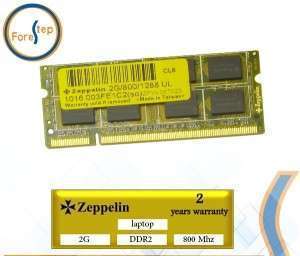 Zeppelin SODIMM 2G DDRII PC800 128x8 W/O  كفالة سنتين