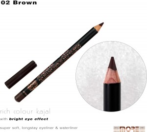 قلم كحل للعين MORE Rich Colour Caring Kajal - بني