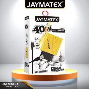 شاحن تايب سي JAYMATEX MOBILE CHARGER CH14T 40W