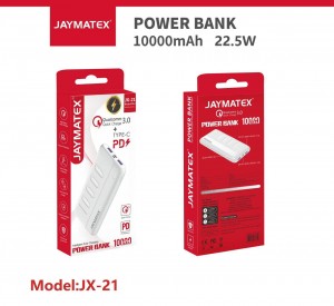 بور بانك JAYMATEX 10000MAH QC JX-21