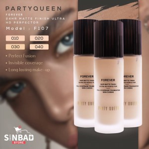 فوند بخاخ بارتي كوين Party queen creamy foundation f107
