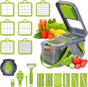 قطاعة الخضار اليدوية 22 قطعة MULTIFUNCTION VEGGIE SLICER