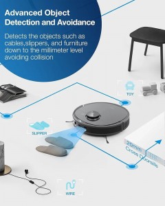 مكنسة  كهربائية   EcoVacs Deebot Ozmo  T8