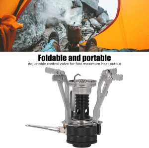 غاز سفري متنقل + نقاصة   mini gas stove