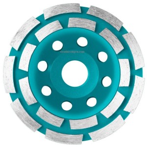 DOUBLE ROW CUP GRINDING WHEEL - حجر جلخ ألماس  TAC2421251