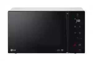 مايكرويف 25 لتر مع تقنية سمارت انفيرتر ماركة LG موديل MS2595FISW