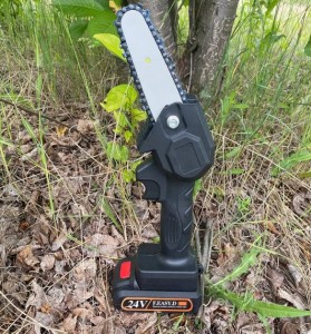 منشار كهربائي لاسلكي صغير Mini Electric Chainsaw 24V