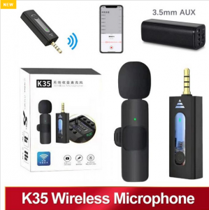 مايك لاسلكي  Wireless MicroPhone K35