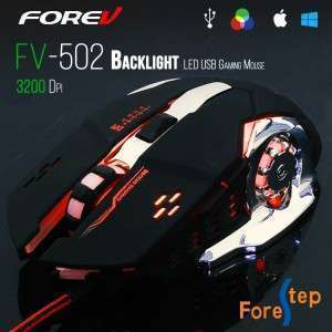 ماوس  Forev Gaming Mouse USB FV-502