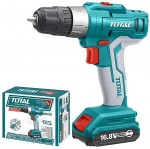 ة مثقب - Lithium-Ion cordless drill فولط 16.8 : الجهد TDLI1611