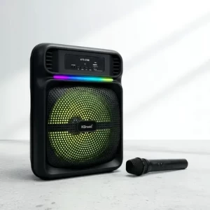 سبيكر بلوتوث 8 انش مع مايك KBROAD WIRELESS SPEAKER KTS-2168