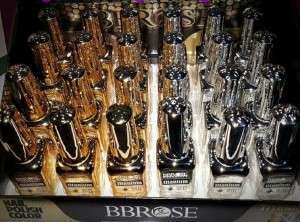 مناكير مرايا فضي وذهبي BBROSE