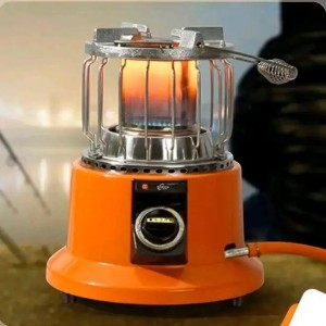 دفاية غاز + موقد للطهي gas heater and cooker 2in1