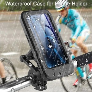 هولدر دراجة مع بيت حماية للموبايل waterproof case for phone holder