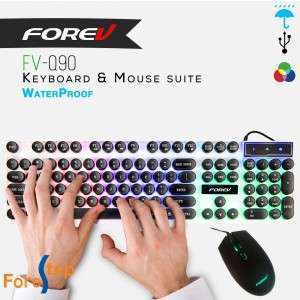 كيبورد Forev Keyboard &Mouse Combo FV-Q90