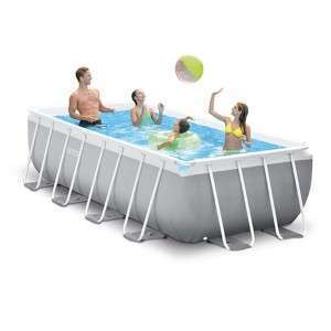 مسبح مستطيل عائلي + سلم + فلتر Intex 26788