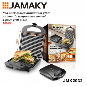 سخانة وشواية  JAMAKY JMK2032