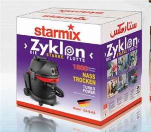 مكنسة برميل STARMIX موديل GS18_RS