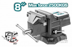 Bench vice THT6186 ملزمة - قاعدة دوارة