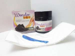 مزيل الشعر واكس البارد بخلاصة الفحم Wonder Wax
