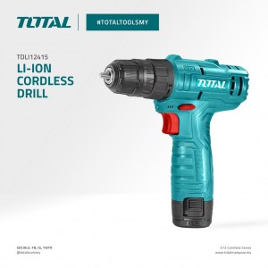 Lithium-Ion cordless drill TDLI12415 مثقب بطارية 12 فولط