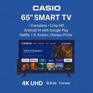 شاشة كاسيو CASIO 65" 4K UHD