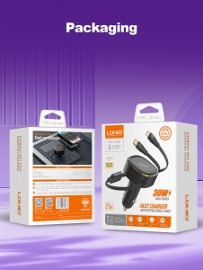 شاحن سيارة فائق السرعة LDNIO C107