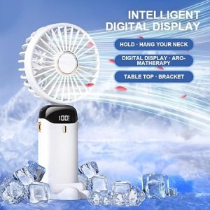 مروحة مكتبية led digital display fan N15