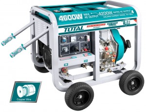 Diesel generator and welder TP446001 مولدة ديزل و طرنس لحام في آن واحد