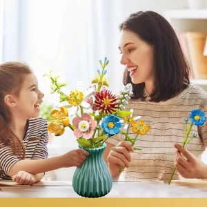 بوكيه ورد تركيب Flower's 109 pcs