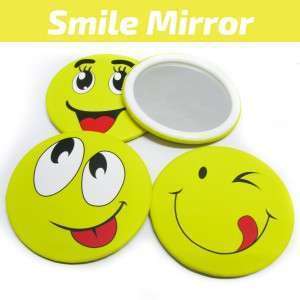 مرايا سمايل وجه واحد  أصفر خفيف YA1024