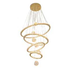 نازلة ليد 3 الوان متبدل مع ريموت AM9901-200+400+600+800