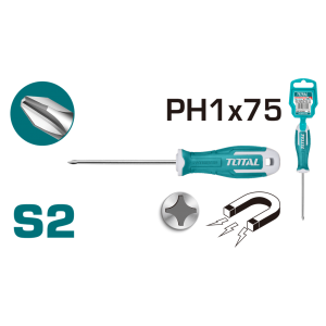 مفك مصالب (THT26PH1075 )   SPhillips screwdrive من توتال TOTAL