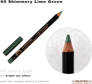 قلم كحل للعين MORE Rich Colour Caring Kajal - أخضر ليموني مع لمعة 05