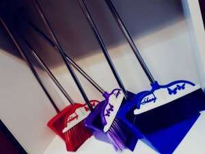 كريك ومقشة عامود ستانلس 