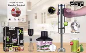 مضرب وخلاط كأس ماركـة dsp KM1040 4×1